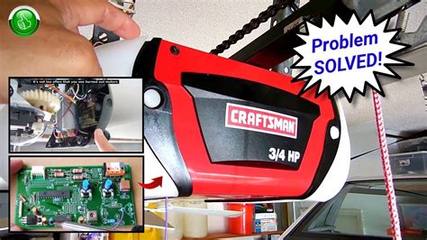 Craftsman 3 4 hp garage door opener troubleshooting guide. - Marantz cd5004 cd player service manual download.