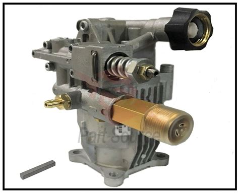 Mikatesi 7/8" Shaft Vertical Pressure Washer Pump 2600-3000 PSI @2.5 GPM OEM & Power Washer Pump Replacement with Troy Bilt SRMW22G26-EZ Briggs&Stratton Craftsman AR Honda Front Inlet/Outlet 4.0 out of 5 stars 12