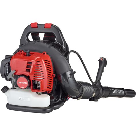 2.8 cu. in. / 46cc 2-Cycle. 220 MPH / 490 CFM. GASOLINE BACKPACK BLOWER Model No. CMXGAAH46BT • Safety • Assembly • Operation • Maintenance • (VSDxROS. 5. IMPORTANT: Read and follow all Safety Rules and Instructions before operating this equipment. For answers to your questions about this product, call: 1-888-331-4569. Craftsman .... 
