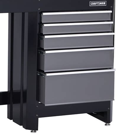 Craftsman 5Drawer Workbench Module Black/Platinum