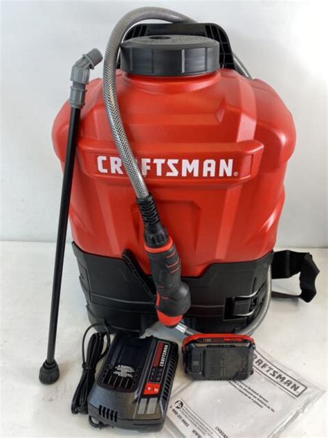 Craftsman CMXCAFG190682 20V Battery Powered Backpack Sprayer …