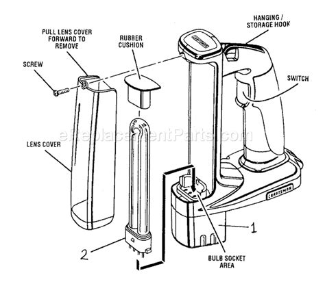 Craftsman Flashlight 315114073 eReplacementParts.com