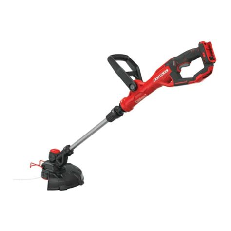 V20 13-in. Weedwacker string trimmer/edger features a high efficiency motor and is equipped with a 2.0 ah battery allowing you to take on the tasks at hand. once the task is complete, conveniently store using the integrated versa track hook with the versa track system sold separately. the V20 battery platform is compatible with Craftsman v20 outdoor equipment and power tools. you'll find the .... 