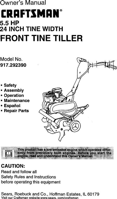 Craftsman front tine tiller 55hp 24 manual. - 1990 1997 yamaha 40hp 2 stroke outboard repair manual.