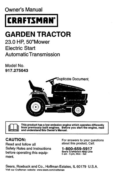 Craftsman gt 6000 tractor auto or manual. - Manual del horno tappan manuales de usuario.