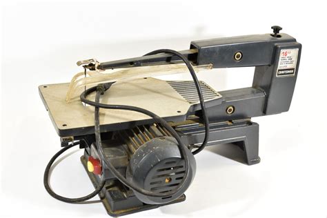 SCROLL SAW Model No. 315.216360 Save this manual for future reference. A, CAUTION: Read and follow all Safety Rules and Operating Instructions before first use of this product. Customer Help Line 1-800-932-3188 • Safety • Features • Adjustments • Operation • Maintenance • Parts List Sears, Roebuck and Co., Hoffman Estates, IL 60179 USA . 