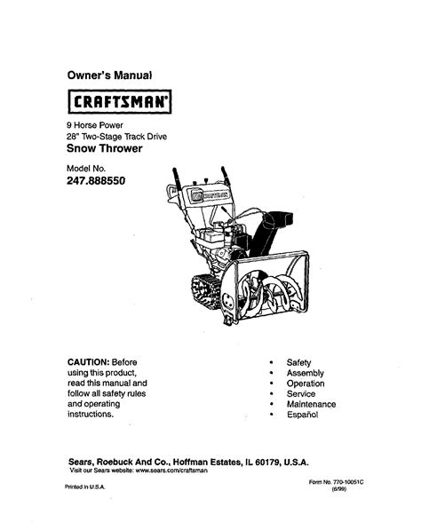 Craftsman snow blower attachment user manual. - Bosch front loader washing machine manual.