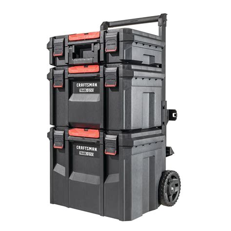 STACKABLE: All units can stack on top of each other, secured via durable side latches. RUST RESISTANT: Heavy-duty rust resistant metal latches provide added security System Tower offers 3 essential products …