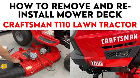 Craftsman t110 how to start. 