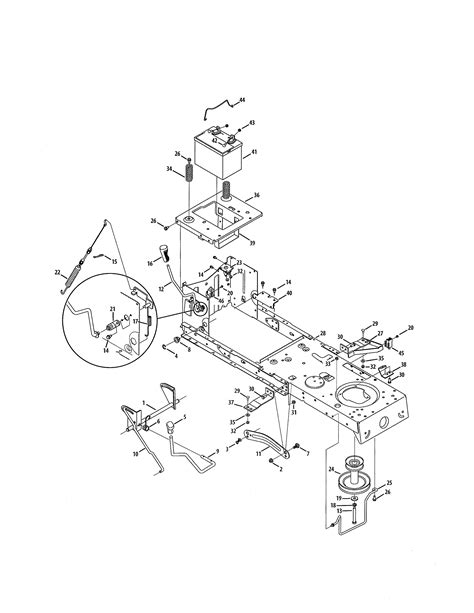 Frame, PTO & Lift diagram and repair parts lookup for Craftsman 247.203730 (13AD78XS099) - Craftsman T1400 Lawn Tractor (2014) The Right Parts, Shipped Fast! ... 42" Belt Keeper $ 20.99 $ In Stock, Qty 20+ Add to Cart 0. 49. MTD 738-04425. Shoulder Bolt, 1/4-28 x .342 x .335. 