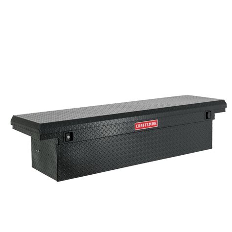 Craftsman tool box for truck. Overview The Craftsman 71 inch Aluminum Slim Crossover Box for full size trucks provides protection for your tools and equipment from the elements and break-ins. The fully … 