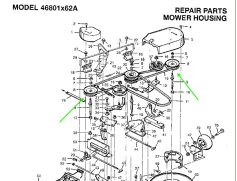 429636 Mower Deck Drive Belt Replacement 1/2"X101" for Craftsman Husqvarna Poulan.. 