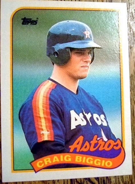 This 1989 Craig Biggio rookie baseball card from SCORE is a must-have for any Houston Astros fan or baseball card collector. With its standard size and original printing, this card is in near mint or better condition. The card features Craig Biggio, a Major League player who has left his mark on the sport. Its ungraded condition type is perfect for collectors looking for an authentic vintage ... 
