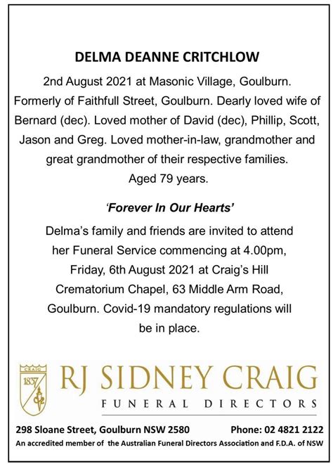 Craig funeral notices.  Contribute to Tasselyy/SearchShortQA development by creat...