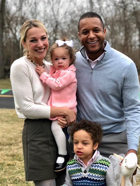 He stands at a height of 6 feet while his body weighs is around 84Kg. He is active on social sites like Facebook, Twitter, and Instagram. Yes, Craig Melvin is still Married with his wife. Craig Melvin wife name is Lindsay Czarniak. The couple has shared two children from their married relationship.