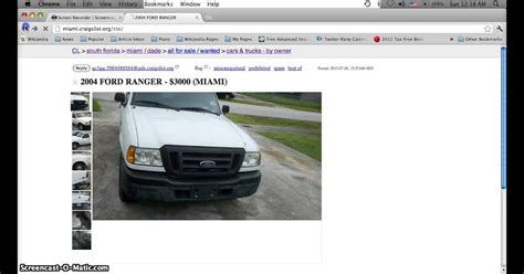 craigslist Cars & Trucks for sale in South Florida - Palm Beach
