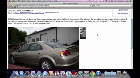 5/14 · 100k mi · Cleveland. $8,000. hide. 1 - 120 of 261. Cars & Trucks - By Owner near Cleveland, OH - craigslist..