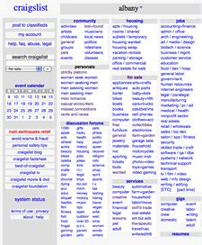 Craigslist albany personals. craigslist provides local classifieds and forums for jobs, housing, for sale, services, local community, and events 