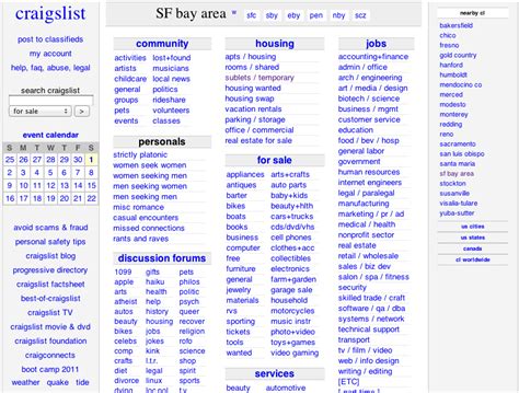 Craigslist all united states. craigslist provides local classifieds and forums for jobs, housing, for sale, services, local community, and events 