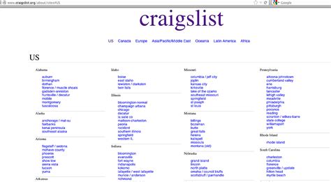 craigslist provides local classifieds and forums ... personal