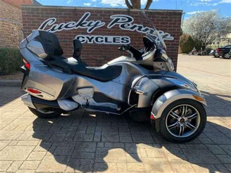 Craigslist can-am spyder. CALL EDDIE AT HK POWERSPORTS HOOKSETT2024 Can-Am® Spyder RT Limited Dark Wheels MEET THE 2024 CAN-AM SPYDER RT Travel long distances with the perfect combination of luxury, comfort, power and style. Get lost on purpose with the brand-new Can-Am Spyder RT models. New adventures await. Are you ready? Features may include: Touchscreen Display 