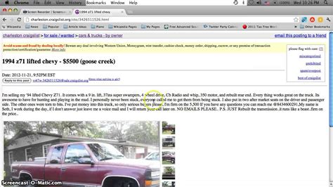 charleston cars & trucks - craigslist ... saving. searching. refresh the page. craigslist Cars & Trucks for sale in Charleston, SC. ... #186 1996 1 owner Dodge Ram ....