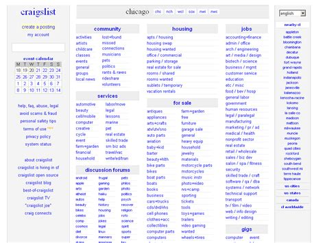 Craigslist chicago all jobs. craigslist provides local classifieds and forums for jobs, housing, for sale, services, local community, and events 