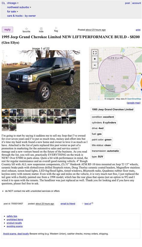 Craigslist chicago illinois cars and trucks by owner. New and used Cars for sale in Chicago, Illinois on Facebook Marketplace. Find great deals and sell your items for free. New and Used Cars for Sale - Browse and Find Great … 