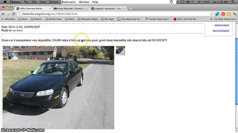 Craigslist clarksville cars. Things To Know About Craigslist clarksville cars. 