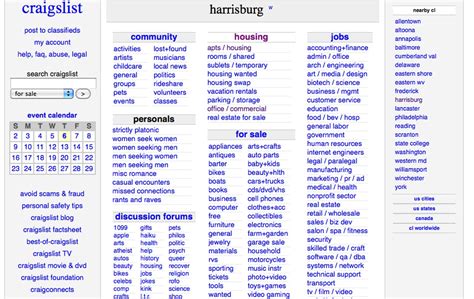 Craigslist com hbg. craigslist provides local classifieds and forums for jobs, housing, for sale, services, local community, and events 