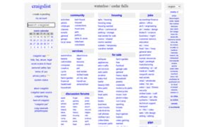 Craigslist com waterloo. Things To Know About Craigslist com waterloo. 