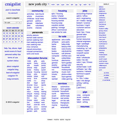 Aug 12, 2019 · All Of Craigslist Connecticut. craigslist cities: Eastern CT - Hartford - New Haven - Northwest CT . All Of Craigslist Connecticut, Search the entire state of connecticut which covers a total of 5,567 sq mi. Connecticut has an area ranking of 48th in the country, with a population of 3,576,452 people, giving connecticut a population ranking of 29th highest in the U.S. with an average ... . 