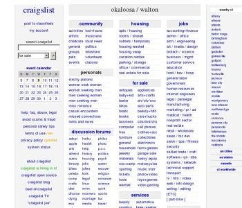 Craigslist destin florida fl. craigslist provides local classifieds and forums for jobs, housing, for sale, services, local community, and events 
