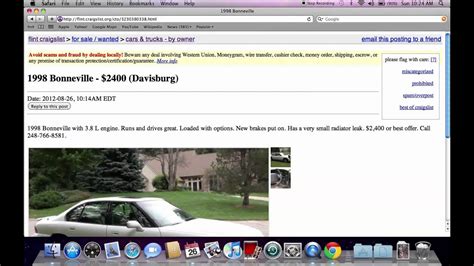 Craigslist flushing mi. Search all Flushing Craigslist. On Craigslistt, you will also be able to choose thousands of items that interest you among all its categories: Buying and selling … 