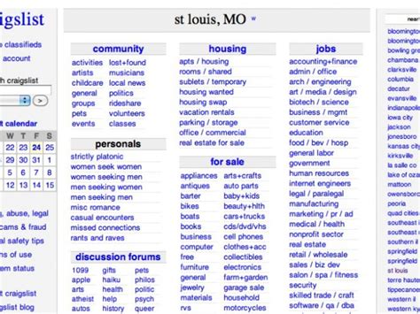 craigslist provides local classifieds and forums for jobs, housing, for sale, services, local community, and events. 