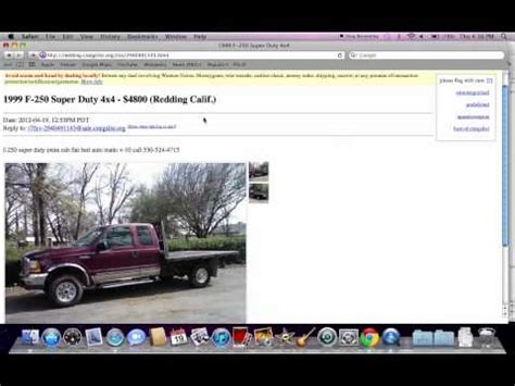Craigslist is a great resource for finding used cars at a fracti