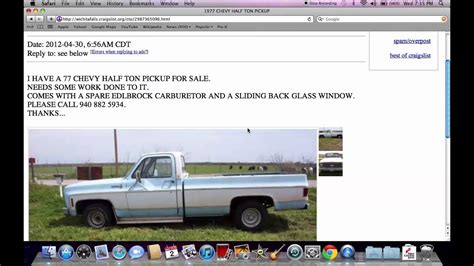 Craigslist for sale wichita falls tx. $30. •. #33 Cheerios Semi Truck. 1h ago · Wichita Falls. $1. •. Grumman Route Star Van Die-Cast Metal Replica Car (BBR) 1h ago · Wichita Falls. $10. • • • •. Set of 6 dining … 