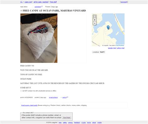 Craigslist free stuff cape cod ma. As of September 2012, Puritan Cape Cod, based in Massachusetts, started its own full-scale clothing brand. The retailer sells shirts that are premade by a manufacturer under the Pu... 