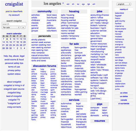 Craigslist furniture sacramento california. At least one way to search all the Craigslist.org cities at once has come and gone, but a new comprehensive Craigslist search engine is now available that utilizes a Google custom ... 