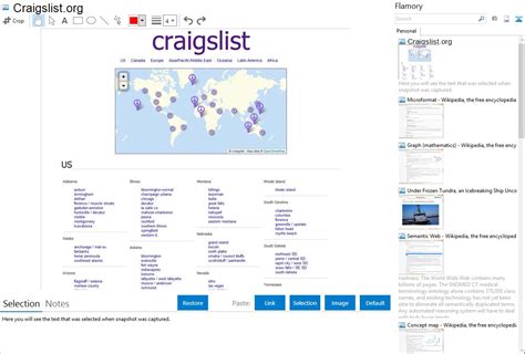 List of all international craigslist.org online classifieds sites.