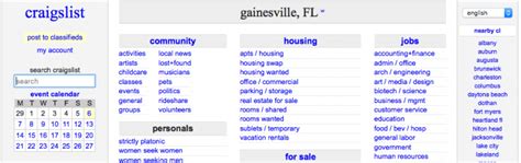 Craigslist gainesville fl jobs. craigslist provides local classifieds and forums for jobs, housing, for sale, services, local community, and events 
