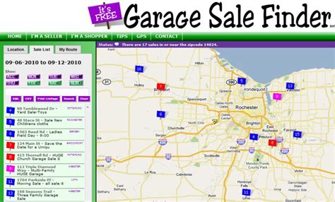 Find all the garage sales, yard sales, and estate sales on a map! Or place a free ad for your upcoming sale on yardsalesearch.com