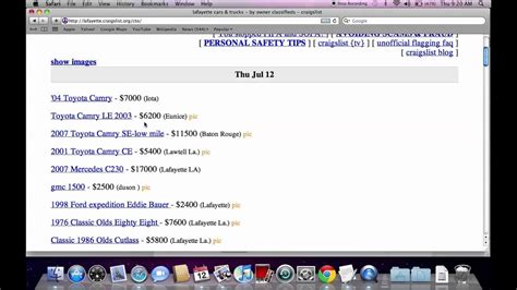 craigslist provides local classifieds and