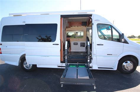 Handicap Accessible RV Features Throughout our reviewing process, we kept an eye out for some critical features that were either installed in a particular RV model or were an affordable optional upgrade that could be performed by the manufacturer or the dealership. A Ramp Or Lift. 