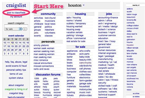 Craigslist houston job. Things To Know About Craigslist houston job. 