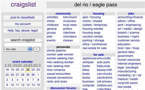 craigslist provides local classifieds and forums for j
