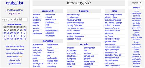 Craigslist kansas city missouri furniture. craigslist provides local classifieds and forums for jobs, housing, for sale, services, local community, and events 