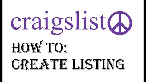 Craigslist make a post. Make a new post from the account homepage On the far right side of the account homepage, you will see a dropdown list that allows you to select a craigslist city for your post. Select the desired site, click the "go" button. After clicking the "go" button, the posting process is identical to posting without a craigslist account. 