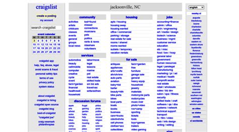 Craigslist onslow. craigslist provides local classifieds and forums for jobs, housing, for sale, services, local community, and events 