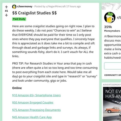 Craigslist paid studies nyc. The VOICES Study— Seeking the voices of Black men who have sex with men regarding your experiences accessing HIV prevention services. Also, seeking your perceptions about participating in HIV... VOICES--Join A Paid Study - et cetera - job employment - craigslist 